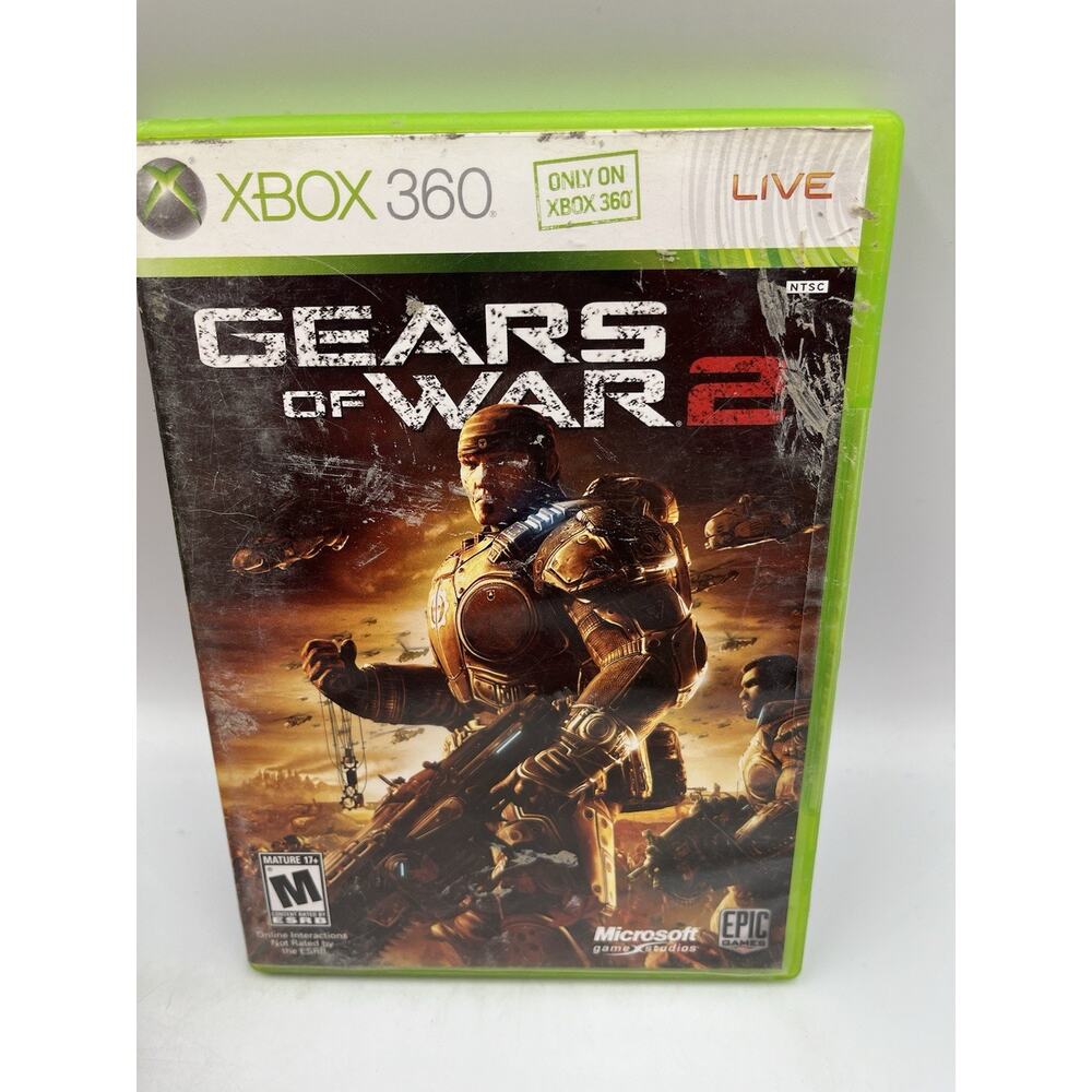 Gears of War 2 (Microsoft Xbox 360, 2008) Complete and Tested